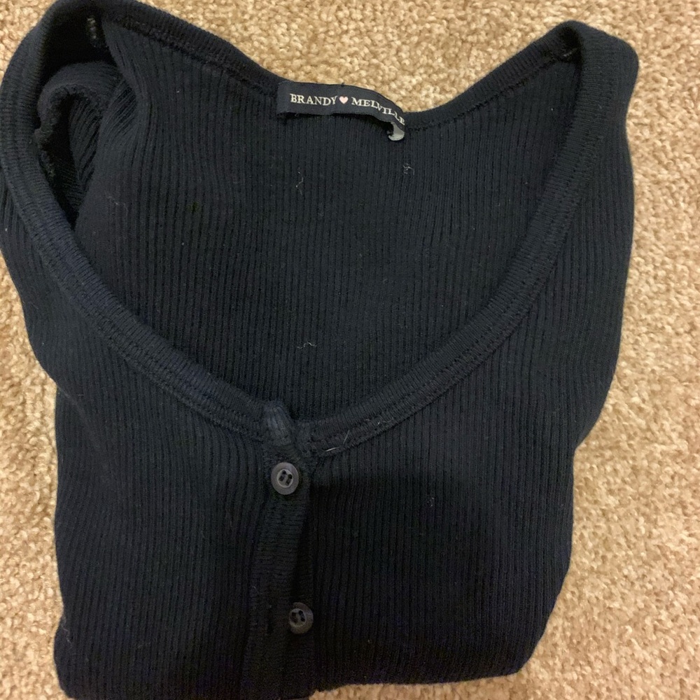 Brandy Melville Navy Zelly Top